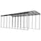Arrow Storage Products Arrow Carport, 14x42x14, Charcoal CPHC144214 - alternate 1